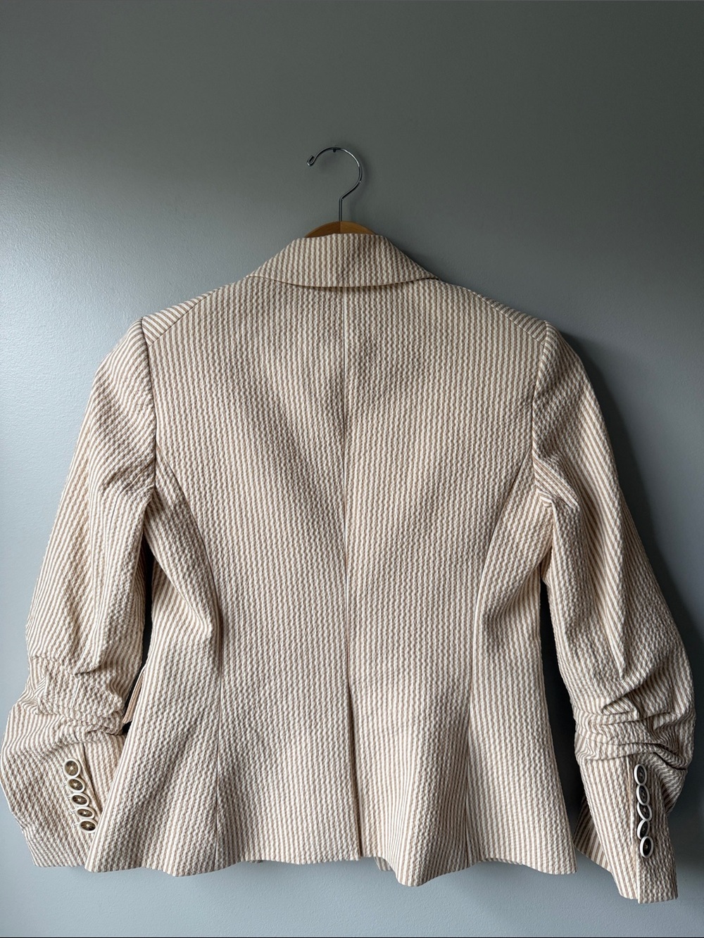 Veronica Beard Aliyah seersucker dicky jacket and shorts sz 0 - Picture 8 of 14